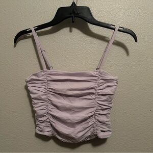 Hollister Light Purple Ruched Camisole
